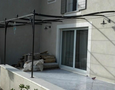 Réalisation Pergola fer forgé