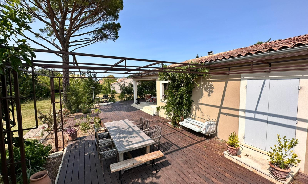 Création d'une pergola