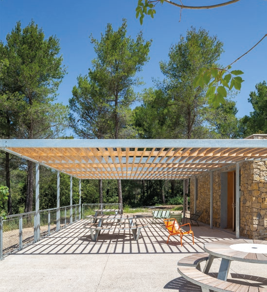 pergola à Jaumegarde SFML