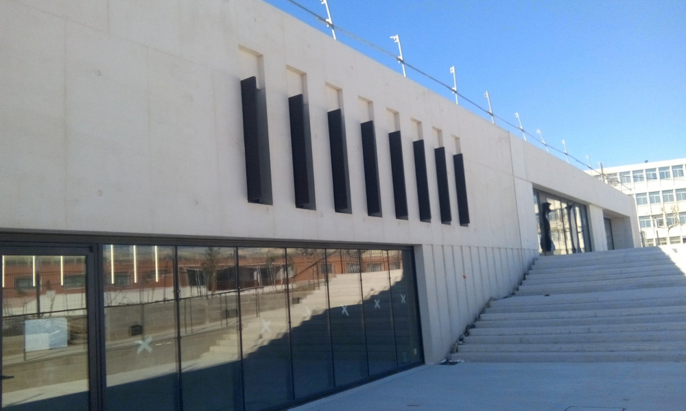 Chantier Lycée Paul Langevin à Martigues