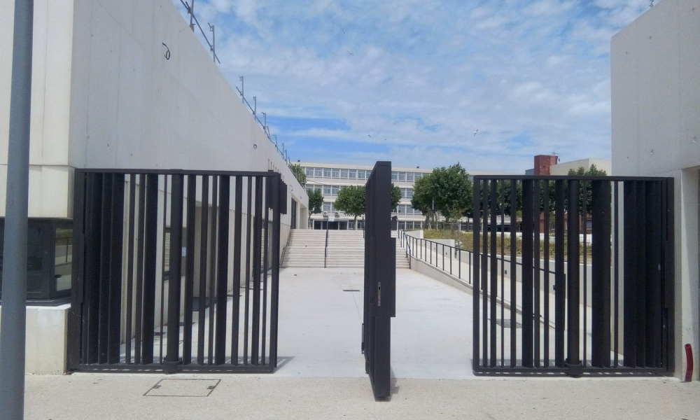 Chantier Lycée Paul Langevin à Martigues