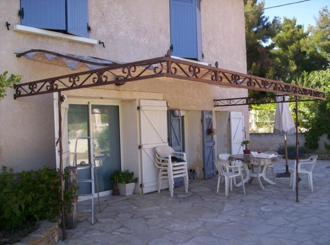 Pergola fer forgé