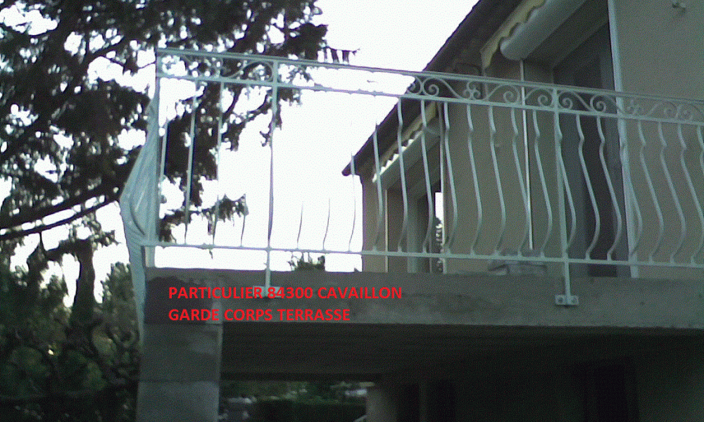 Installation garde-corps