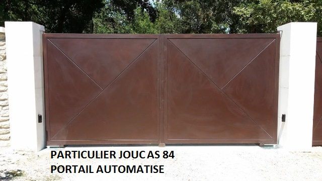 Installation portail automatisé Joucas 84